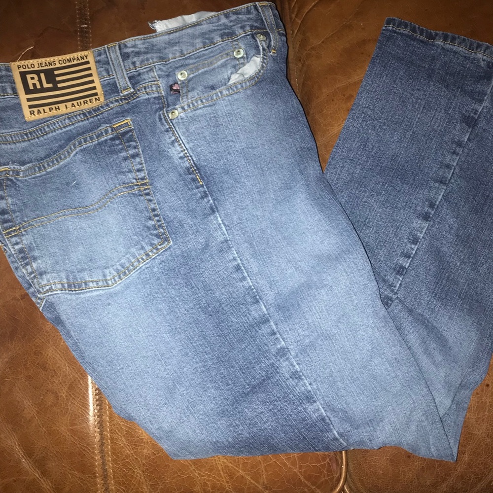 Ladies crop jeans